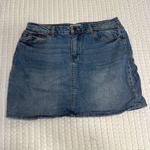 Jean skirt